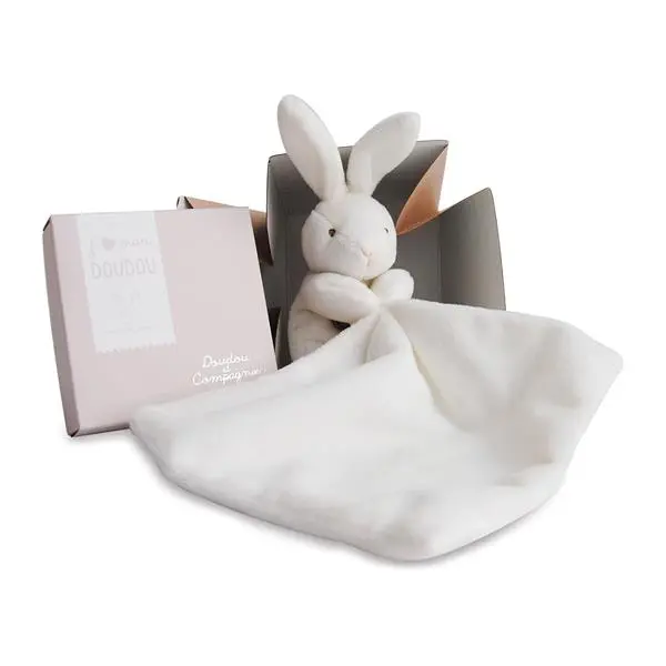 Cover: 3561860003039 | Hase mit Schmusetuch, natur 10cm | J'aime mon doudou | 8900303