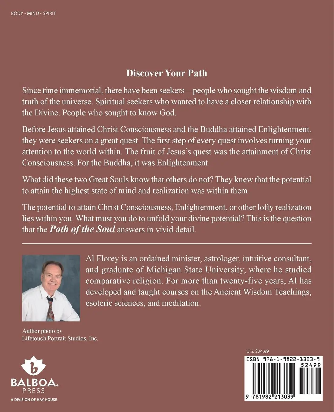 Rückseite: 9781982213039 | Path of the Soul | How Jesus Attained Christ Consciousness | Al Florey