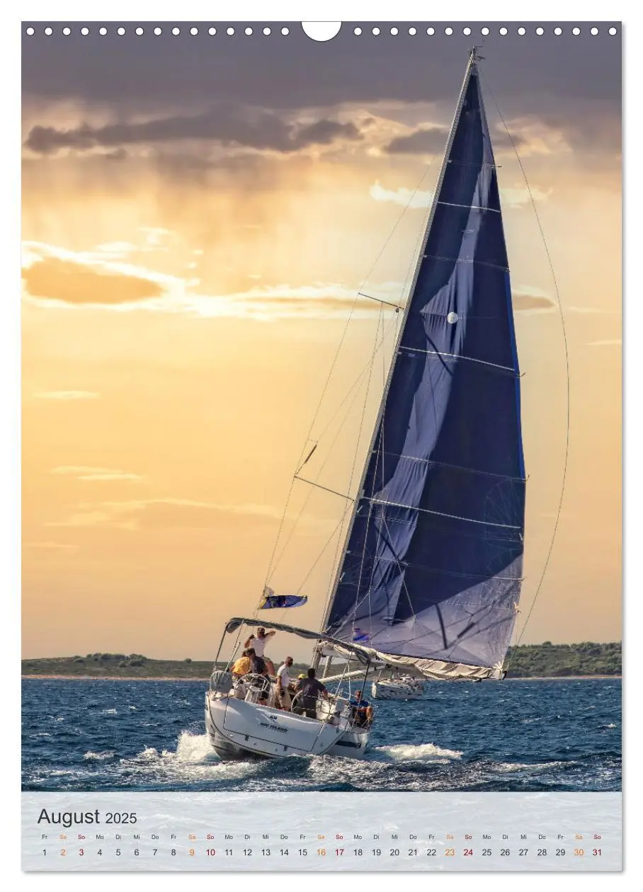 Bild: 9783435913039 | Segeln - meine Leidenschaft (Wandkalender 2025 DIN A3 hoch),...