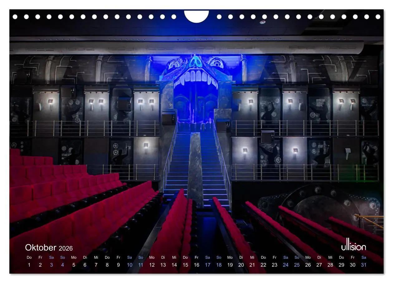 Bild: 9783457553039 | GANZ GROSSES KINO - Meisterwerke der Wandgestaltung (Wandkalender...