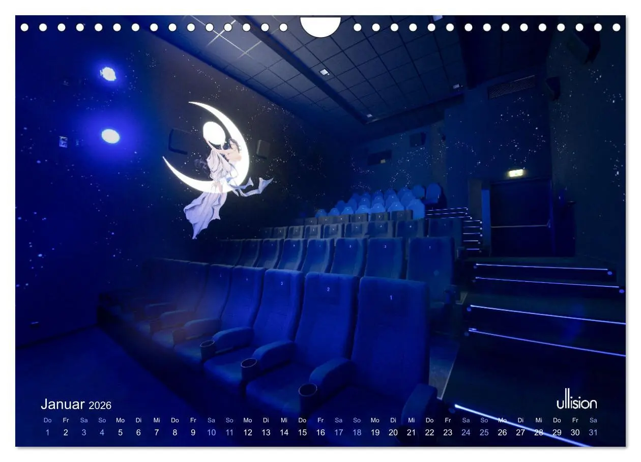 Bild: 9783457553039 | GANZ GROSSES KINO - Meisterwerke der Wandgestaltung (Wandkalender...