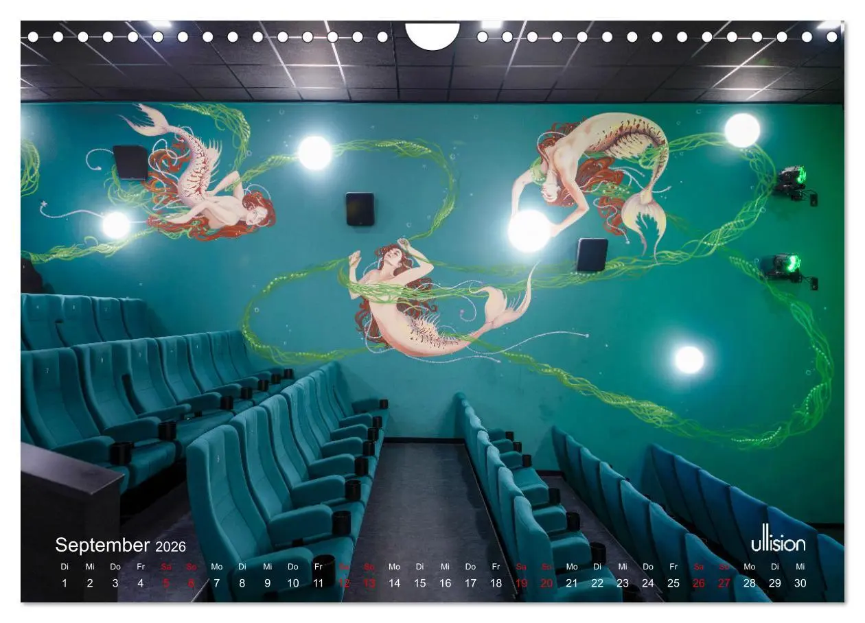 Bild: 9783457553039 | GANZ GROSSES KINO - Meisterwerke der Wandgestaltung (Wandkalender...