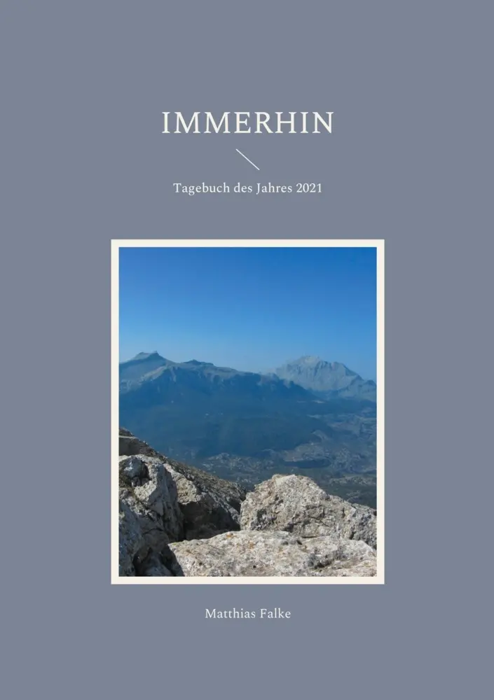 Cover: 9783755783039 | Immerhin | Tagebuch des Jahres 2021 | Matthias Falke | Taschenbuch