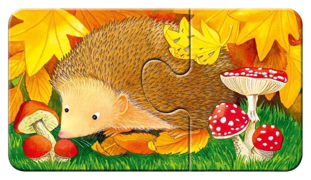 Bild: 4005556073139 | Tiere im Garten. Puzzle 9 x 2 Teile | Spiel | my first puzzles | 07313