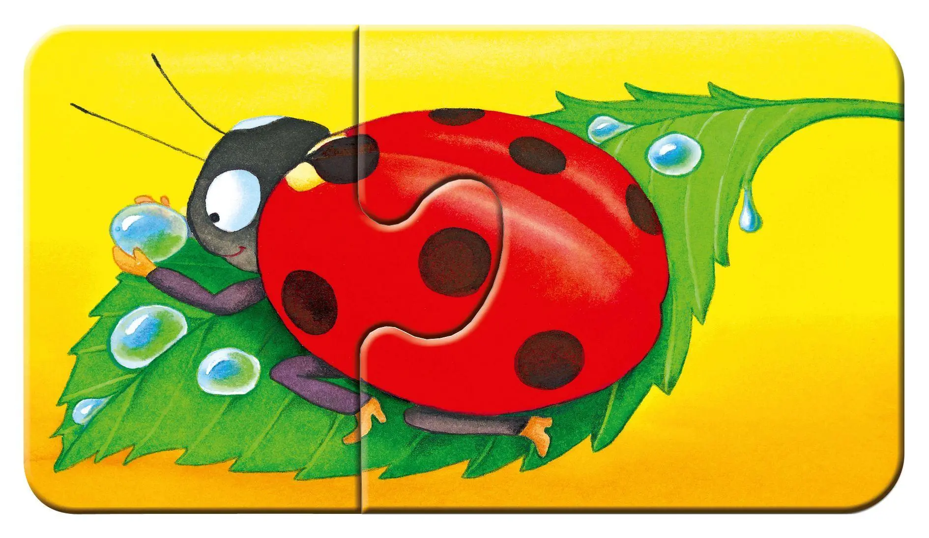 Bild: 4005556073139 | Tiere im Garten. Puzzle 9 x 2 Teile | Spiel | my first puzzles | 07313