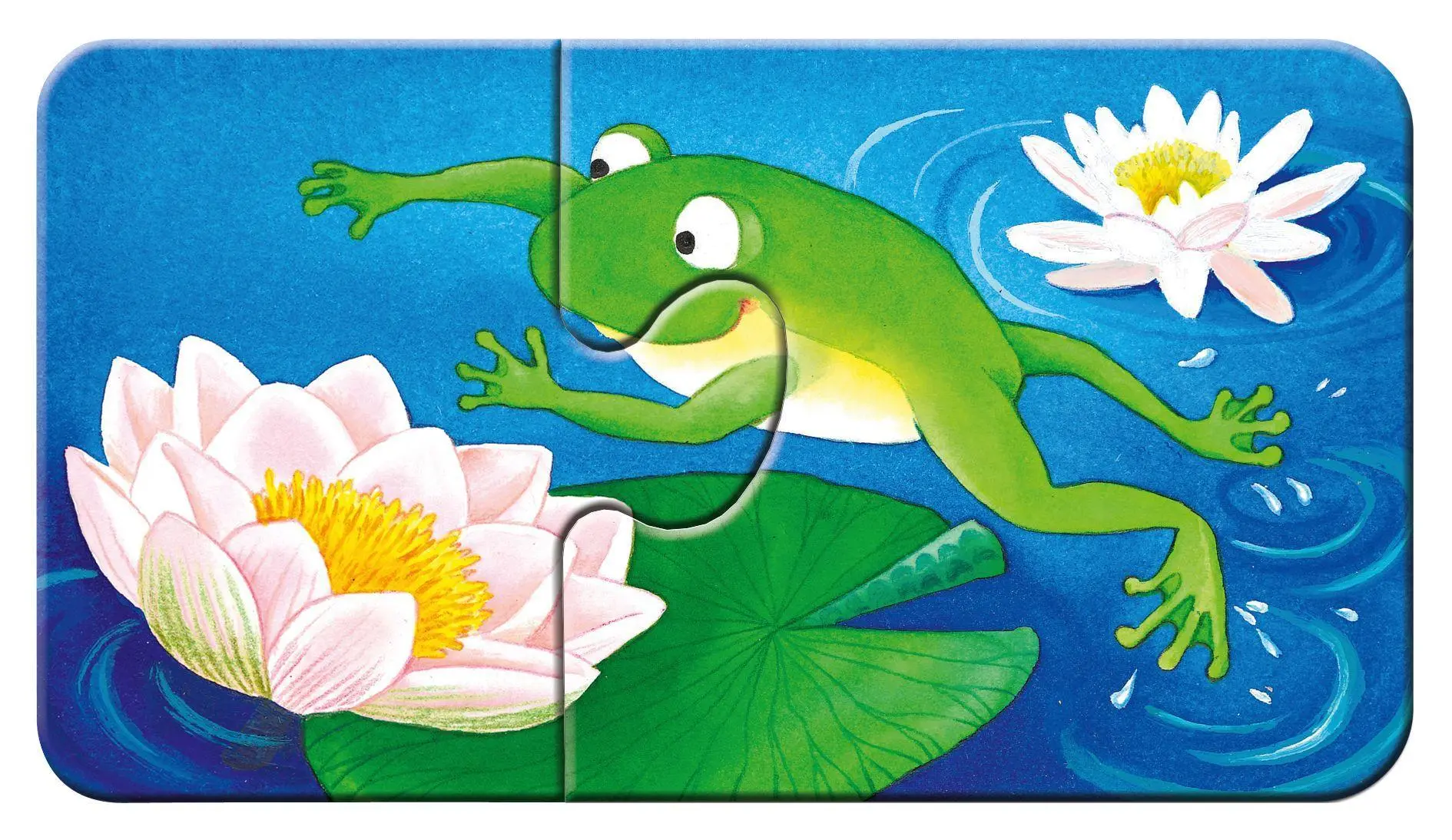 Bild: 4005556073139 | Tiere im Garten. Puzzle 9 x 2 Teile | Spiel | my first puzzles | 07313