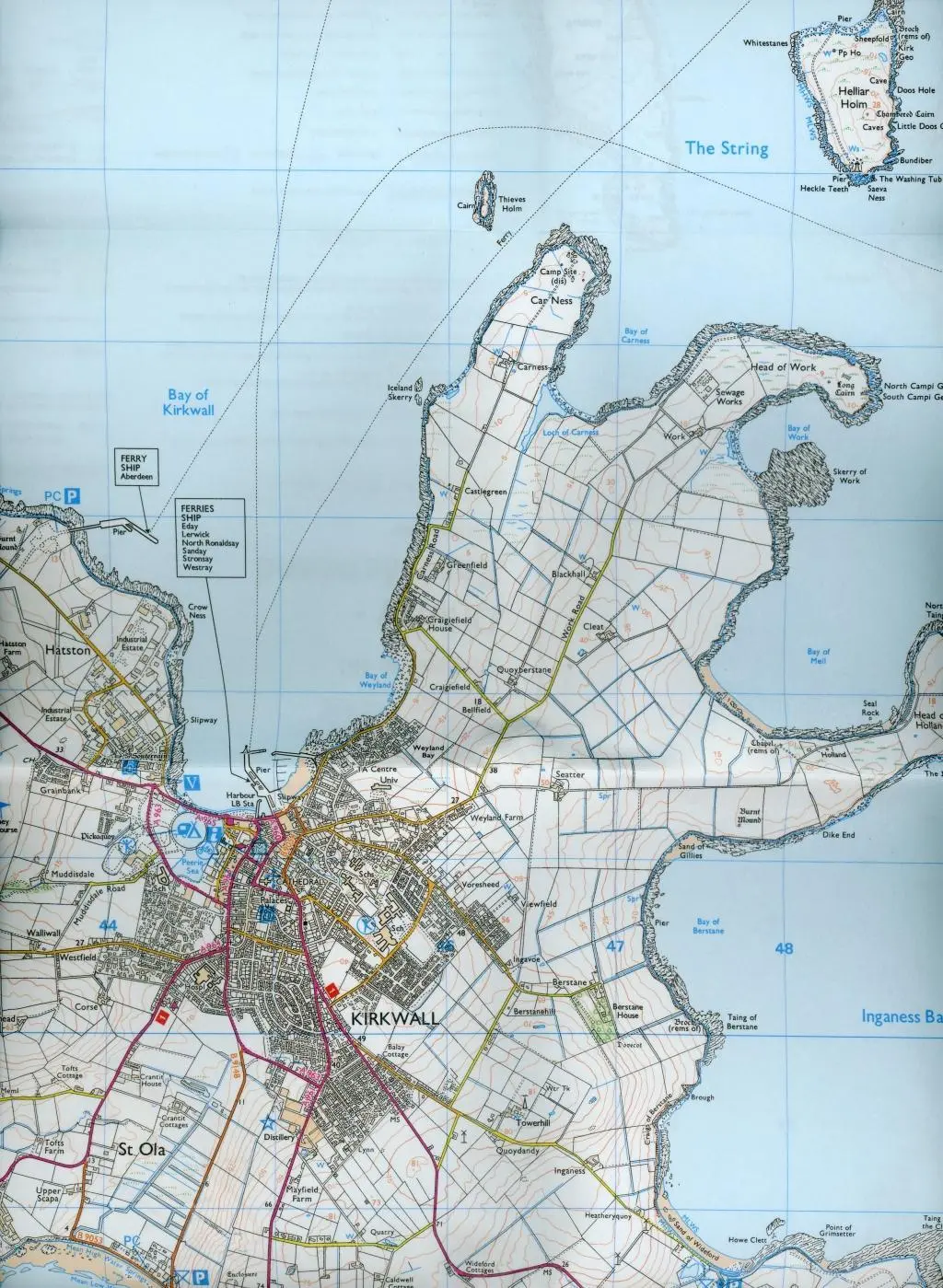 Bild: 9780319473139 | Orkney - East Mainland | Ordnance Survey | (Land-)Karte | Englisch