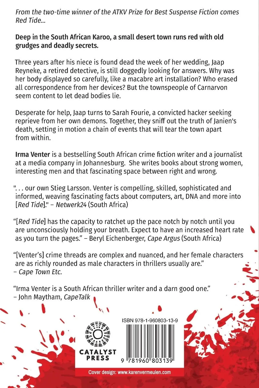 Rückseite: 9781960803139 | Red Tide | Irma Venter | Taschenbuch | Englisch | 2025