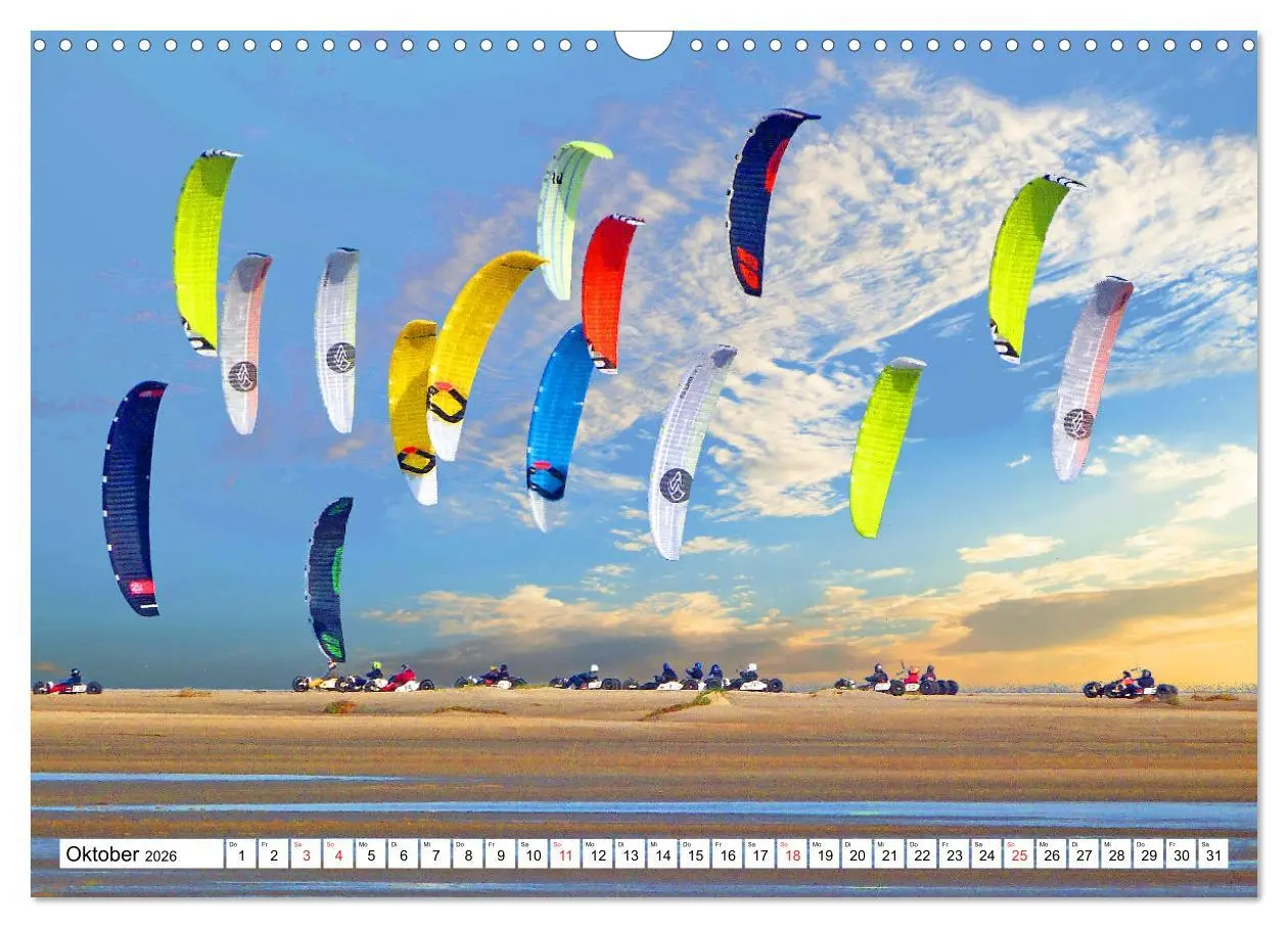 Bild: 9783457303139 | Verliebt in Borkum (Wandkalender 2026 DIN A3 quer), CALVENDO...