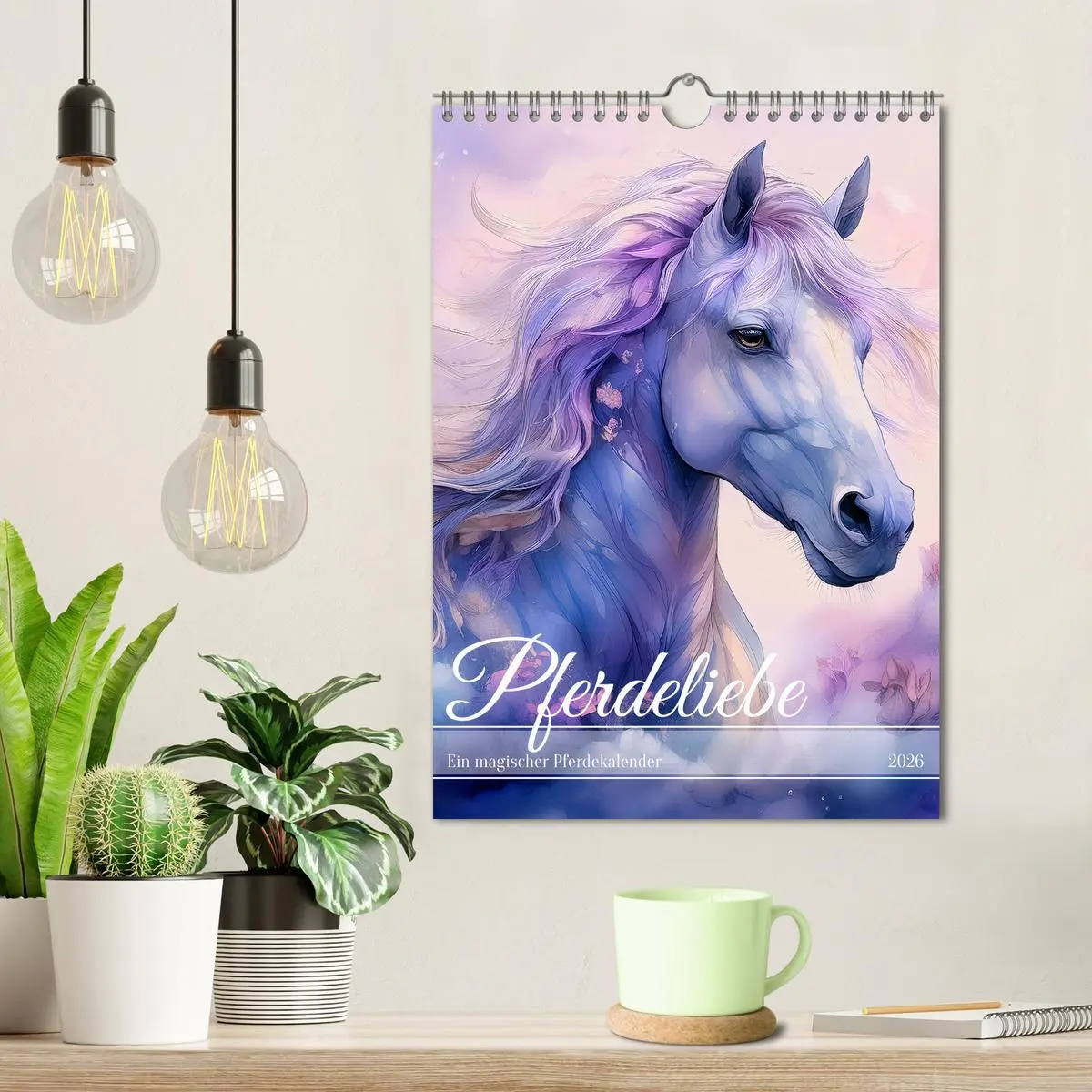 Bild: 9783516253139 | Pferdeliebe - Ein magischer Pferdekalender (Wandkalender 2026 DIN...