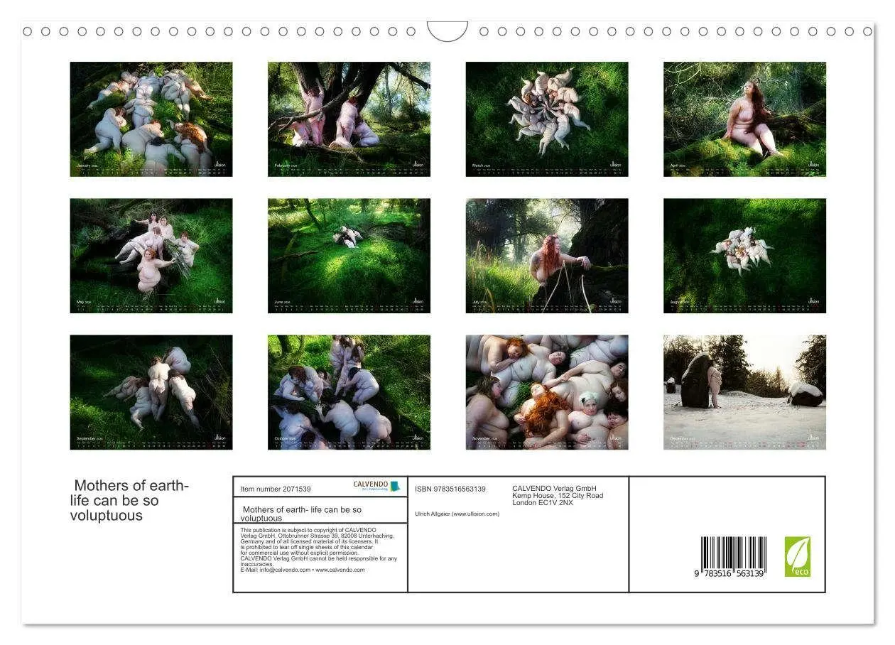 Bild: 9783516563139 | Mothers of earth- life can be so voluptuous (Wall Calendar 2026 DIN...