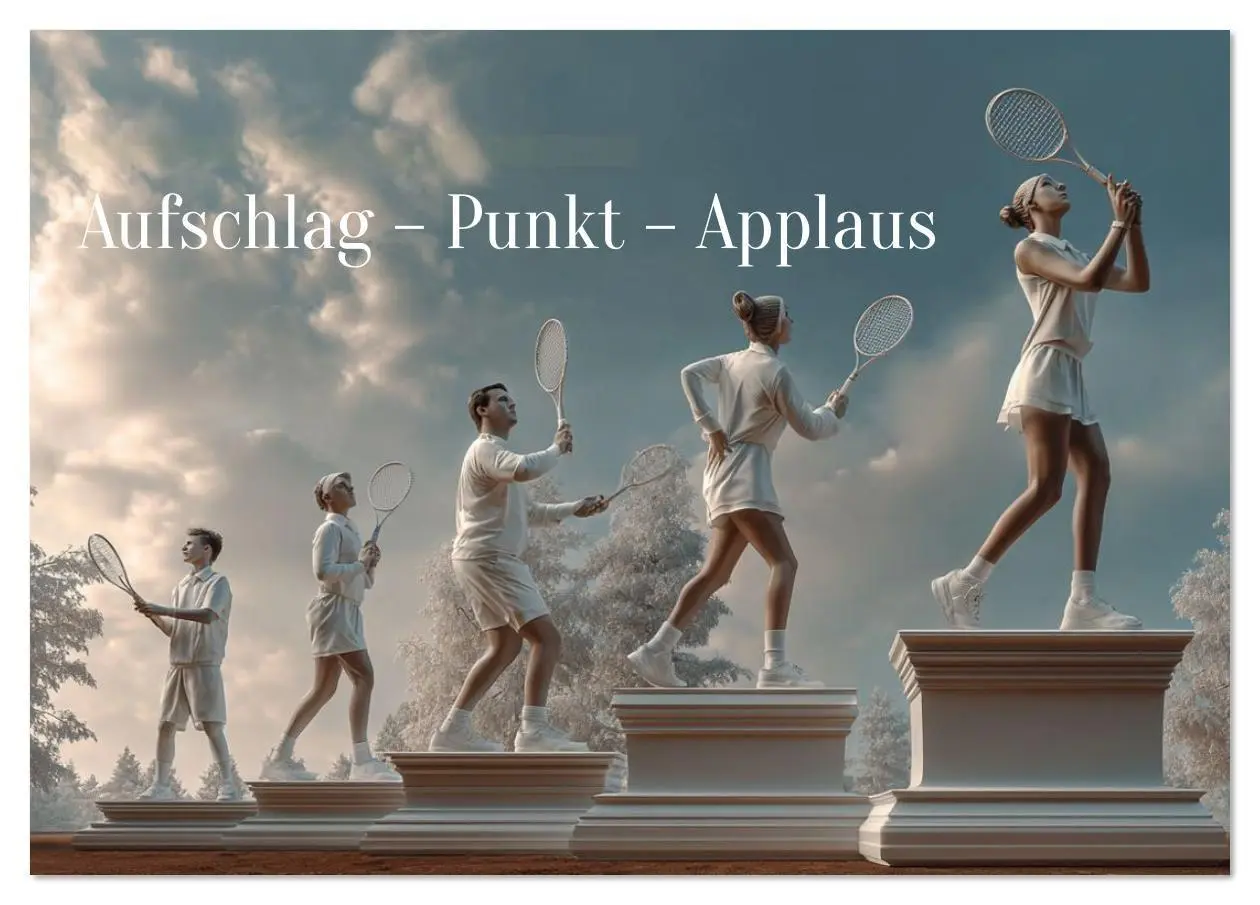 Cover: 9783516633139 | Aufschlag - Punkt - Applaus (Tischkalender 2026 DIN A5 quer),...