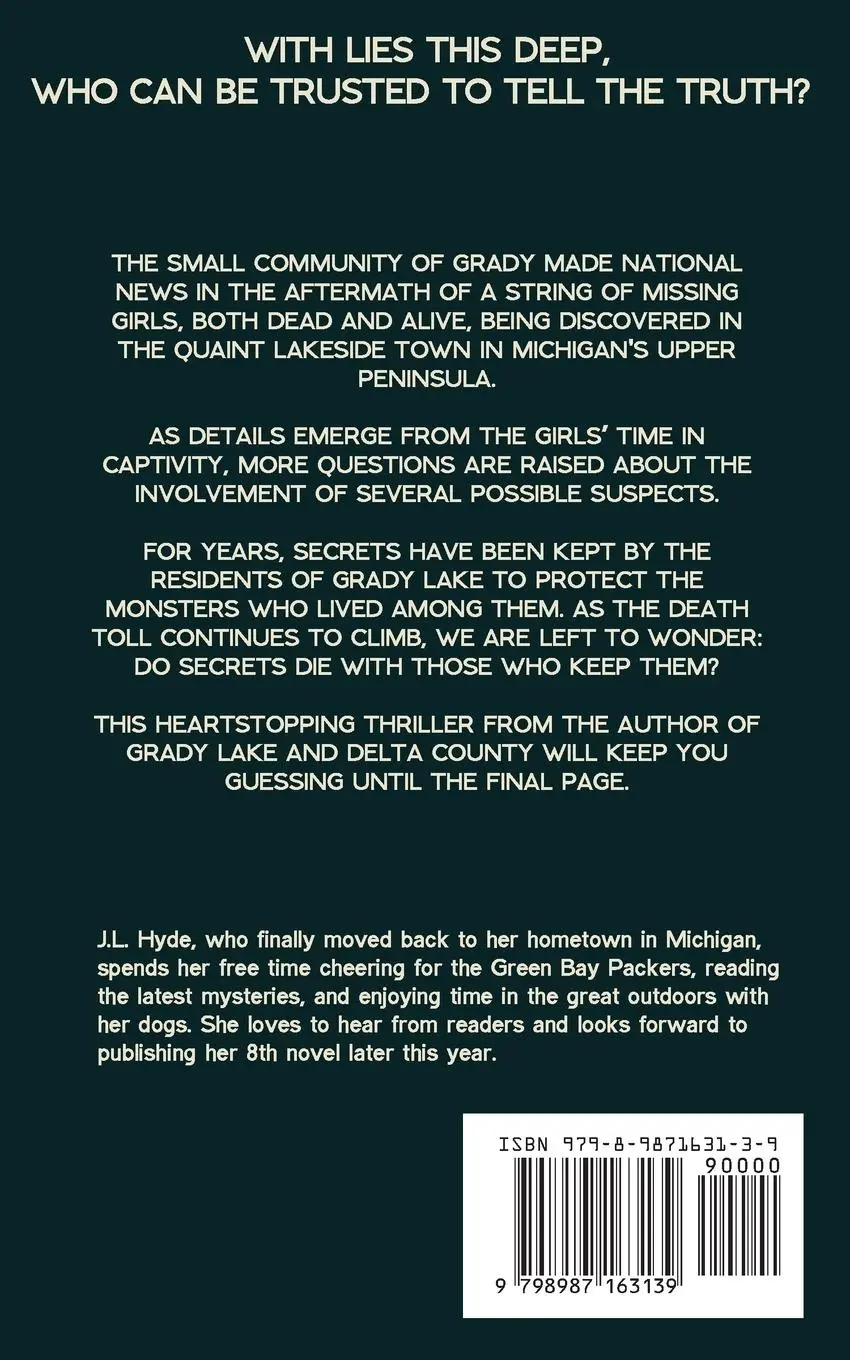 Rückseite: 9798987163139 | Secrets of Grady | J. L. Hyde | Taschenbuch | Englisch | 2024