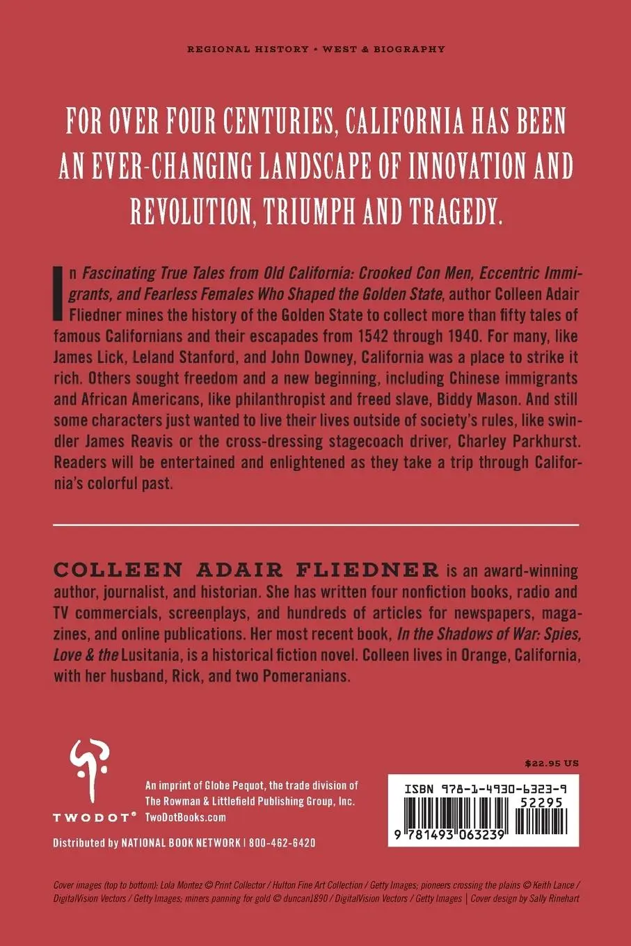 Rückseite: 9781493063239 | Fascinating True Tales from Old California | Colleen Adair Fliedner