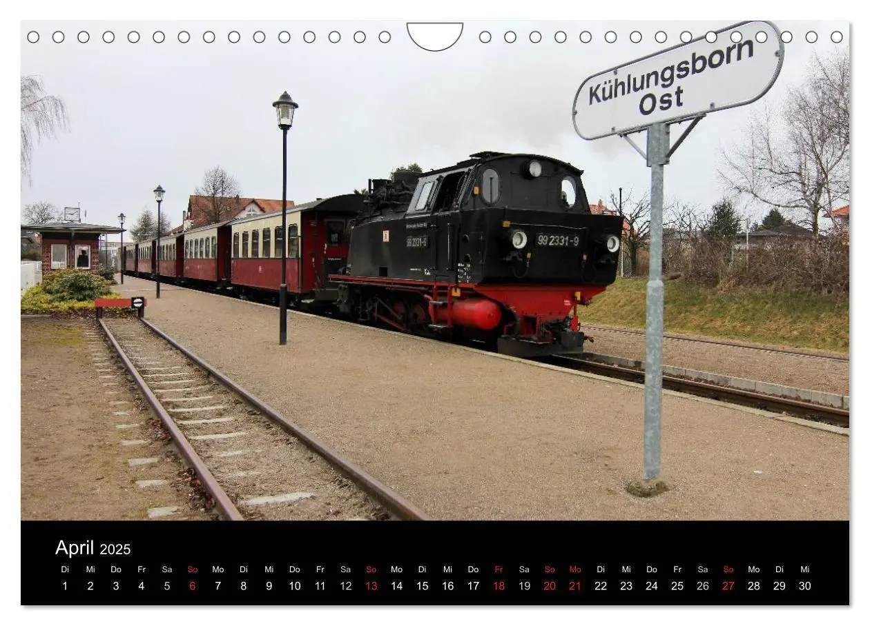 Bild: 9783435823239 | Dampfbahnromantik auf schmaler Spur (Wandkalender 2025 DIN A4...
