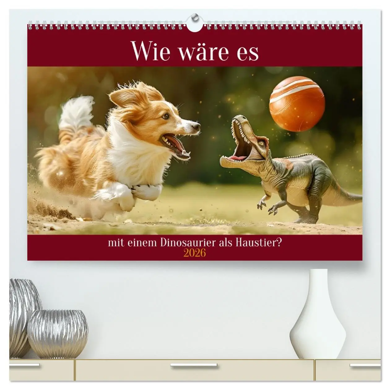 Cover: 9783457393239 | Wie wäre es mit einem Dinosaurier als Haustier? (hochwertiger...