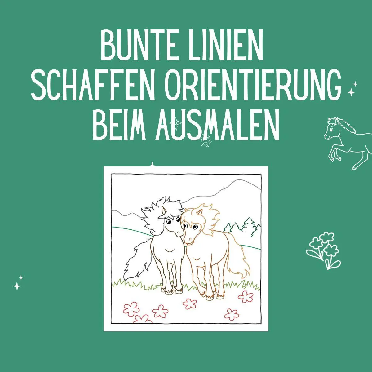 Bild: 9783735893239 | Zauberpapier Malbuch Pferde | Entdecke versteckte Muster und Motive!