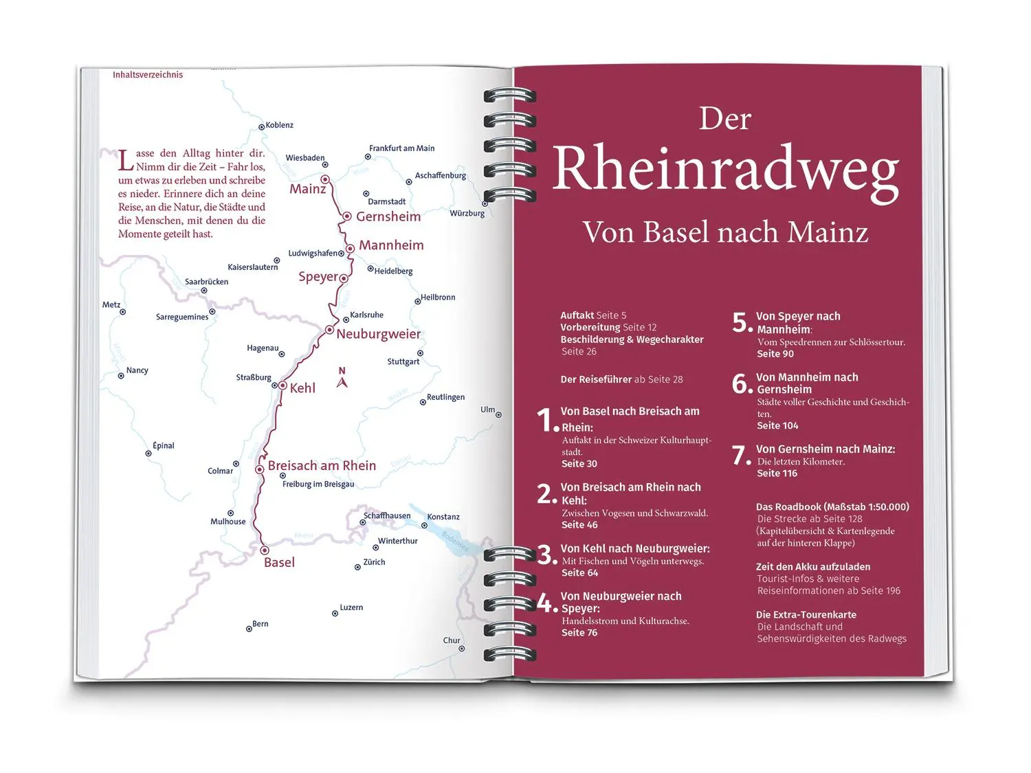 Bild: 9783991213239 | KOMPASS Radreiseführer Rheinradweg von Basel bis Mainz | GmbH | Buch