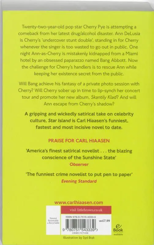 Rückseite: 9780751543339 | Star Island | Carl Hiaasen | Taschenbuch | 470 S. | Englisch | 2012