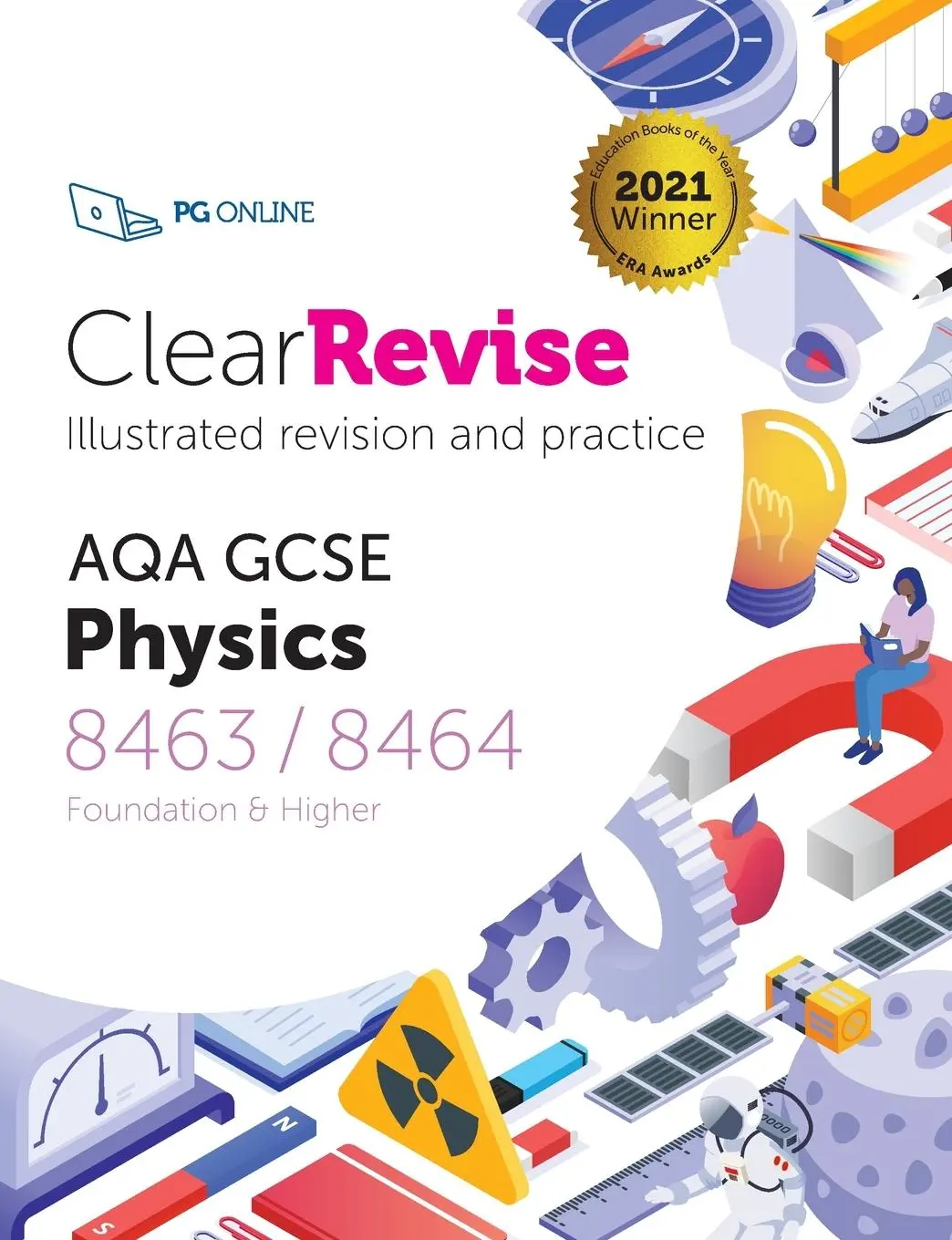 Cover: 9781910523339 | ClearRevise AQA GCSE Physics 8463/8464 | Pg Online | Taschenbuch