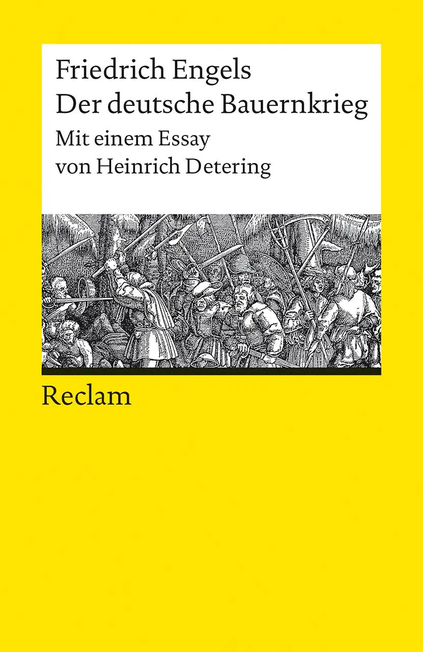 Cover: 9783150143339 | Der deutsche Bauernkrieg. Mit einem Essay von Heinrich Detering | Buch