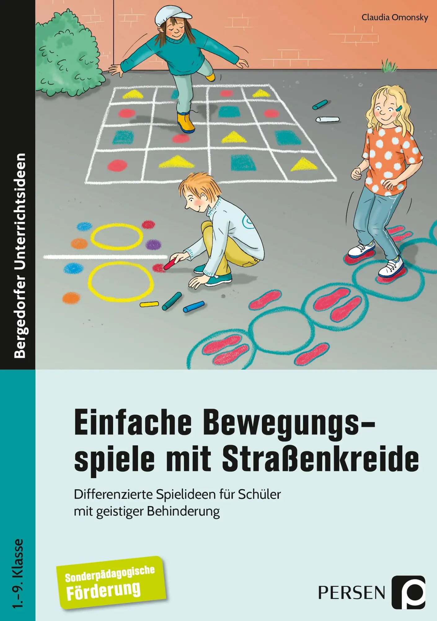 Cover: 9783403203339 | Einfache Bewegungsspiele mit Straßenkreide | Claudia Omonsky | Buch