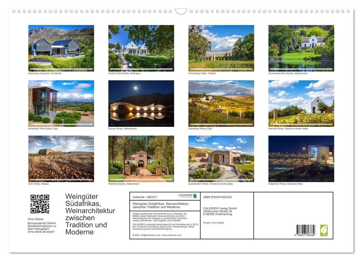 Bild: 9783457693339 | Weingüter Südafrikas, Weinarchitektur zwischen Tradition und...