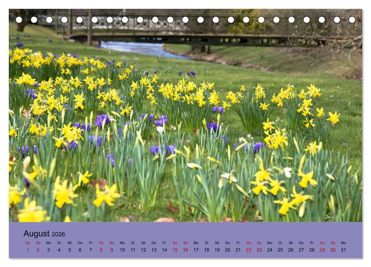 Bild: 9783457833339 | Kurpark Baden-Baden (Tischkalender 2026 DIN A5 quer), CALVENDO...