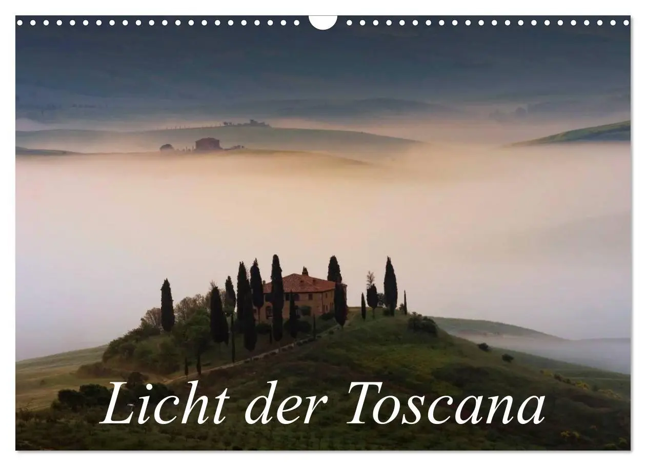Cover: 9783516163339 | Licht der Toscana (Wandkalender 2026 DIN A3 quer), CALVENDO...