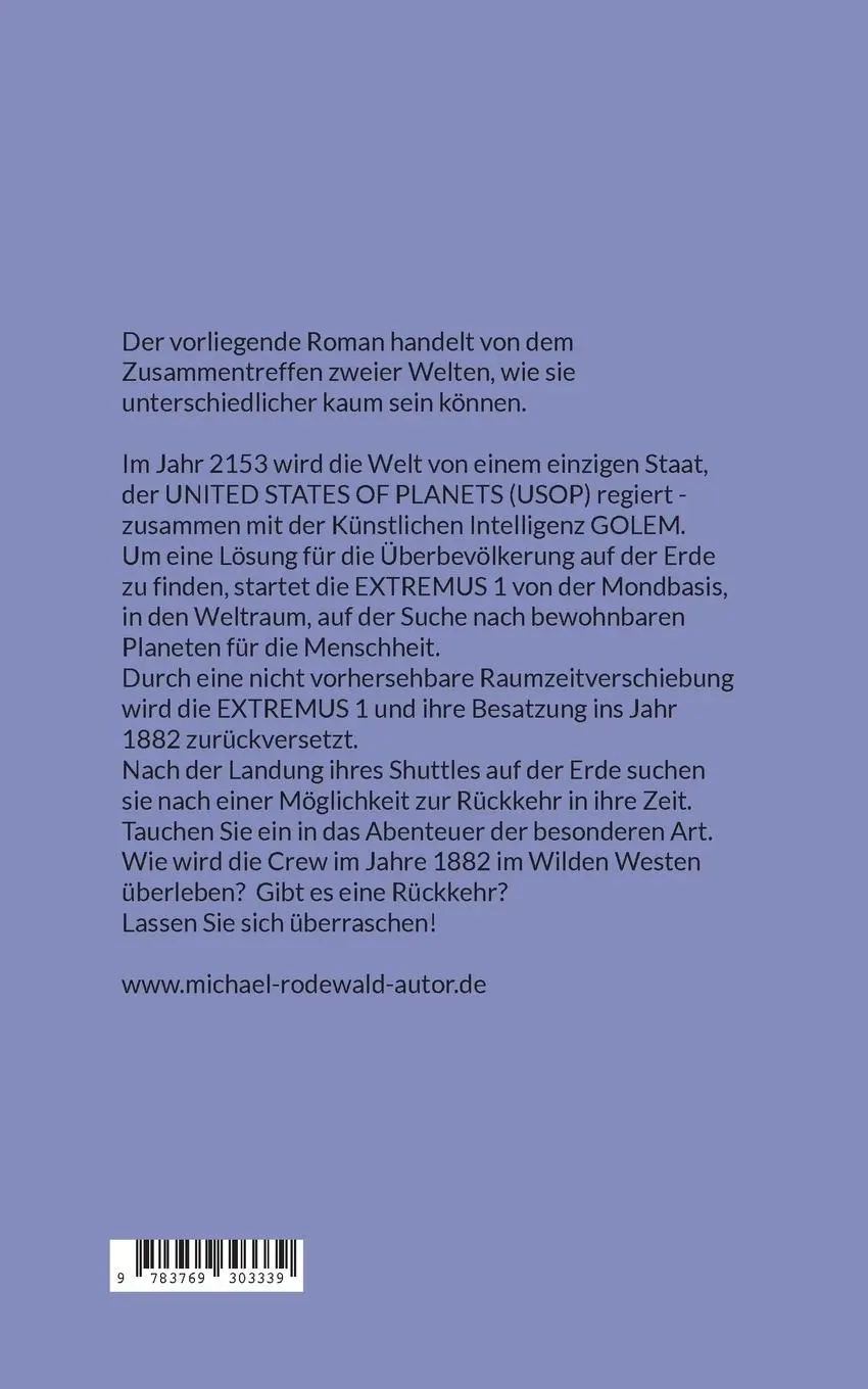 Rückseite: 9783769303339 | Gefangen im Zeitparadox | Zwei Welten begegnen sich | Pape (u. a.)