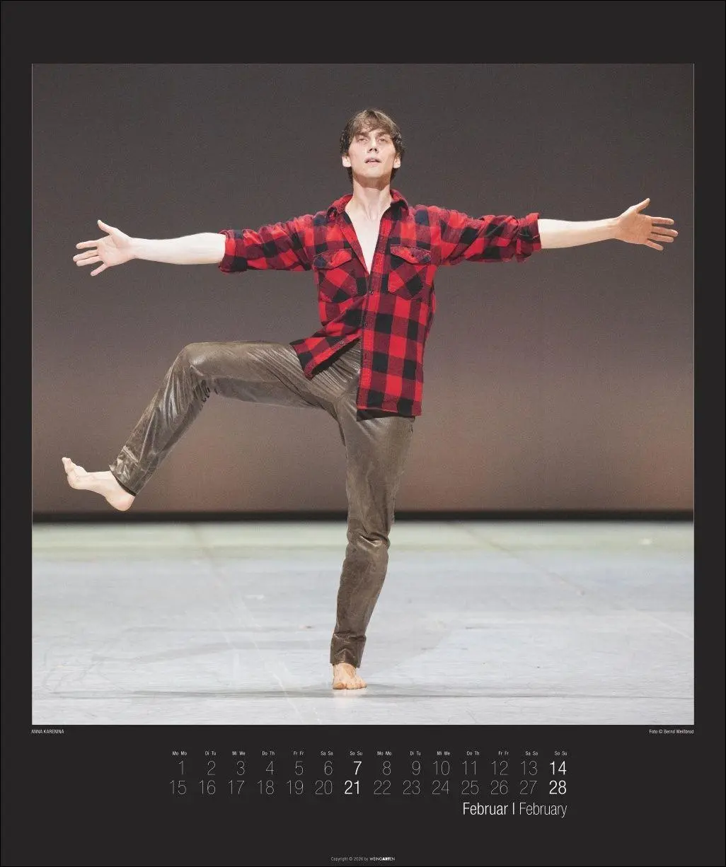 Bild: 9783839903339 | Stuttgarter Ballett Kalender 2027 | Tamas/Weißbrod, Bernd Detrich