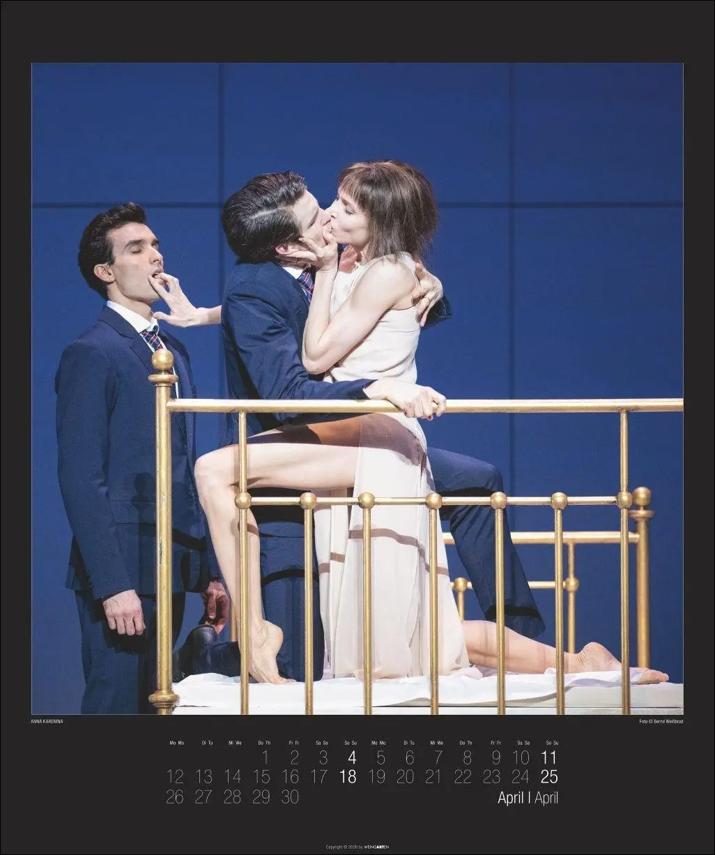 Bild: 9783839903339 | Stuttgarter Ballett Kalender 2027 | Tamas/Weißbrod, Bernd Detrich