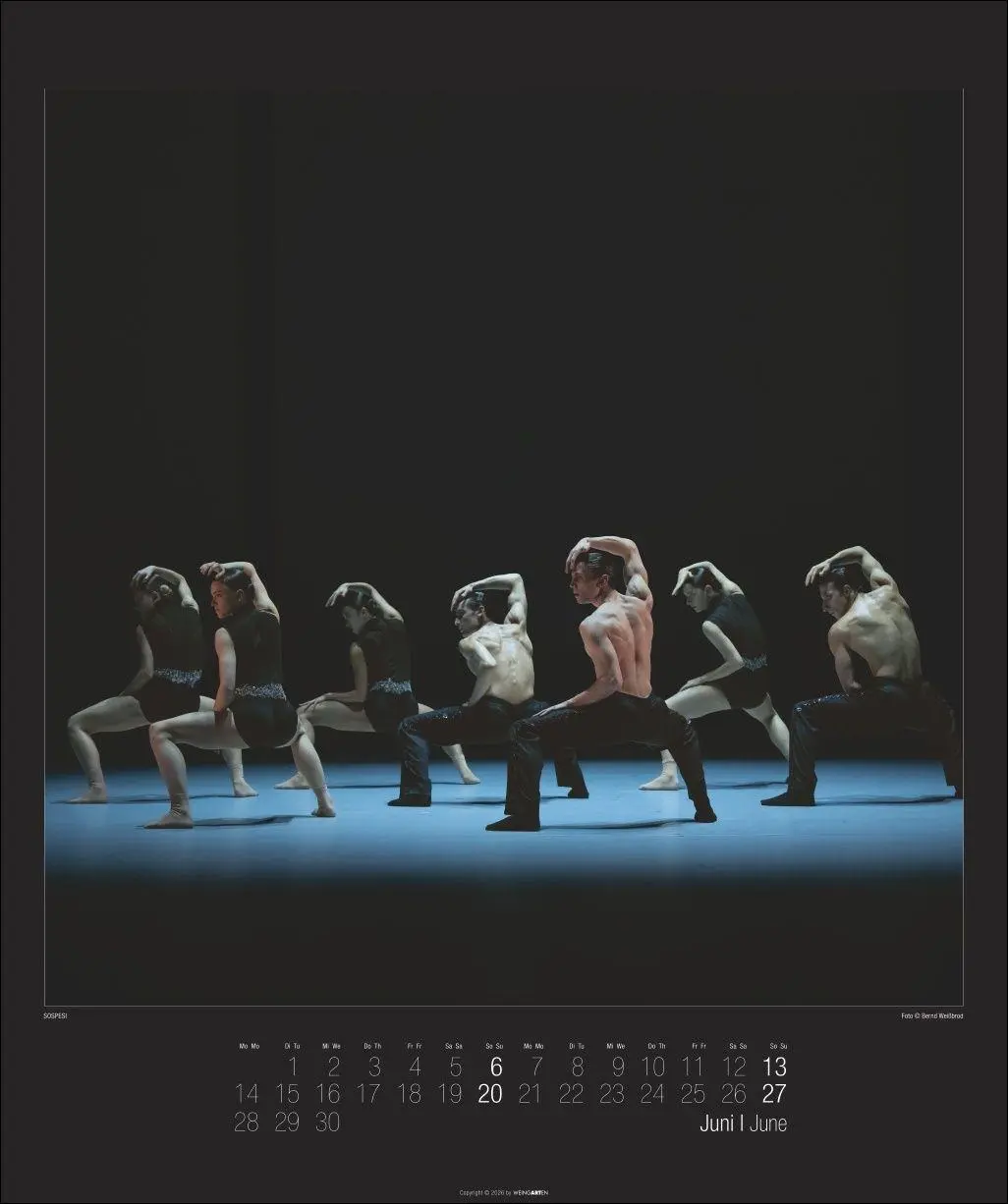 Bild: 9783839903339 | Stuttgarter Ballett Kalender 2027 | Tamas/Weißbrod, Bernd Detrich