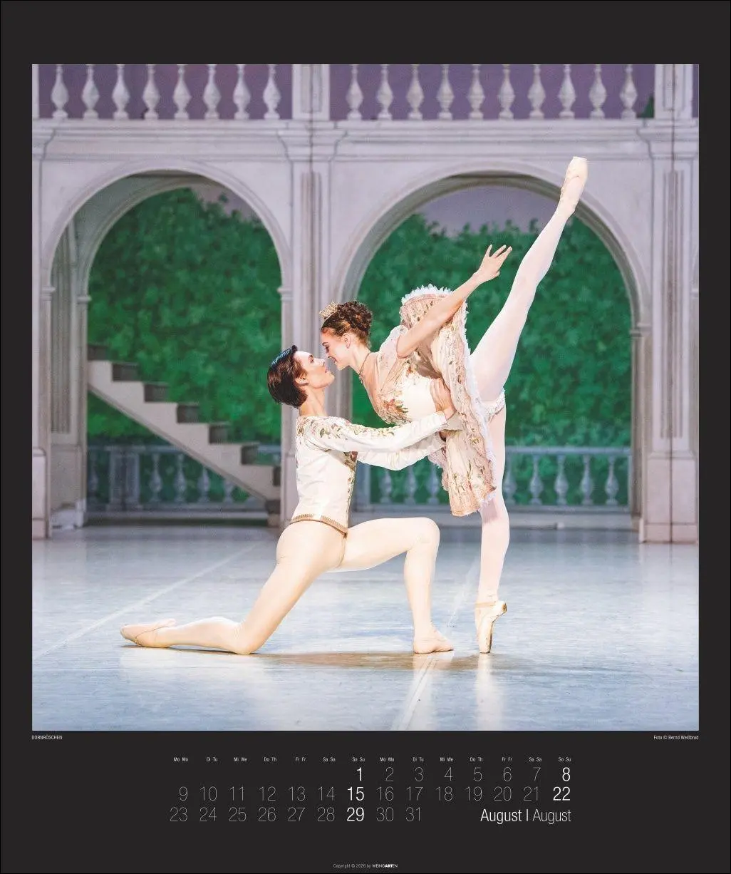 Bild: 9783839903339 | Stuttgarter Ballett Kalender 2027 | Tamas/Weißbrod, Bernd Detrich