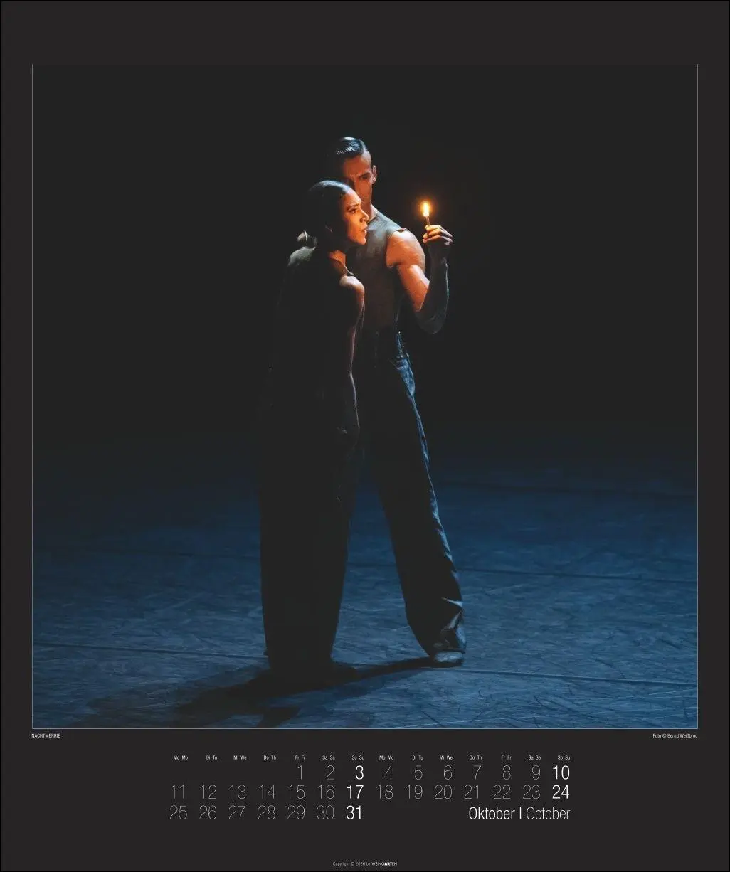 Bild: 9783839903339 | Stuttgarter Ballett Kalender 2027 | Tamas/Weißbrod, Bernd Detrich