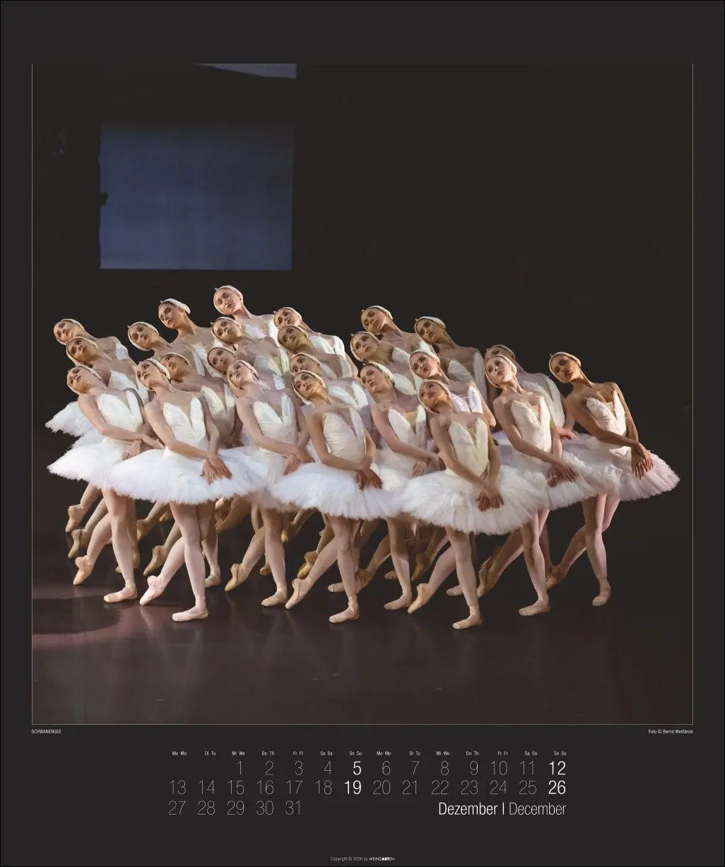 Bild: 9783839903339 | Stuttgarter Ballett Kalender 2027 | Tamas/Weißbrod, Bernd Detrich
