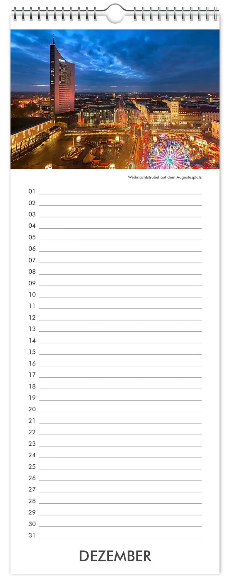 Bild: 9783912303339 | Geburtstagskalender Leipzig | K4 Verlag (u. a.) | Kalender | Deutsch