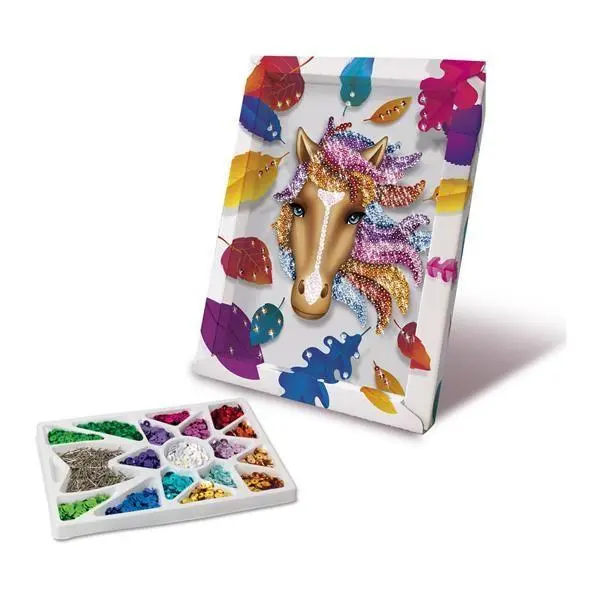 Bild: 3181860203439 | Lansay - Paillettenkunst Pferd | Lansay | Spiel | 3220343 | Deutsch
