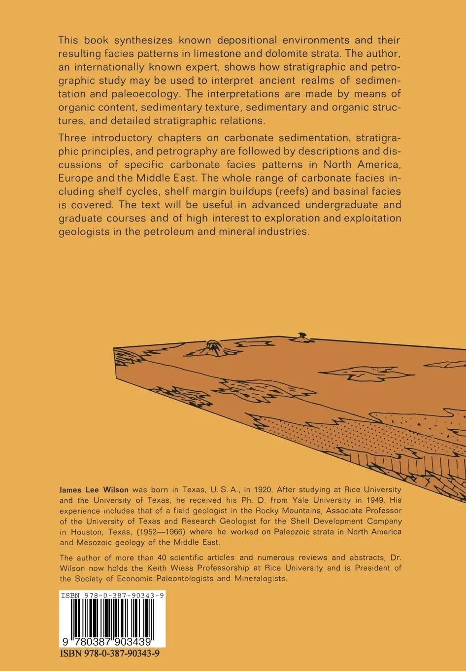 Rückseite: 9780387903439 | Carbonate Facies in Geologic History | J. L. Wilson | Taschenbuch