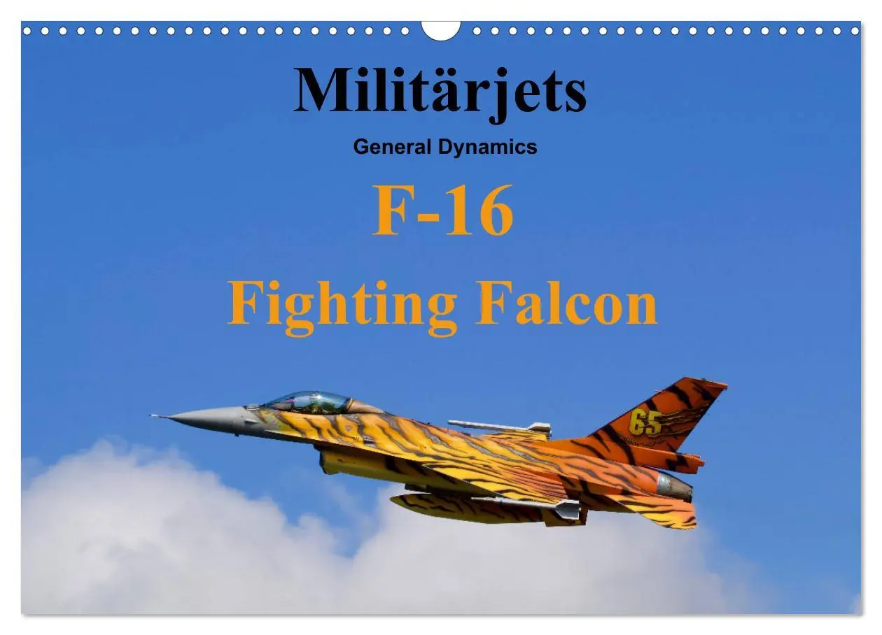 Cover: 9783457753439 | Militärjets General Dynamics F-16 Fighting Falcon (Wandkalender...