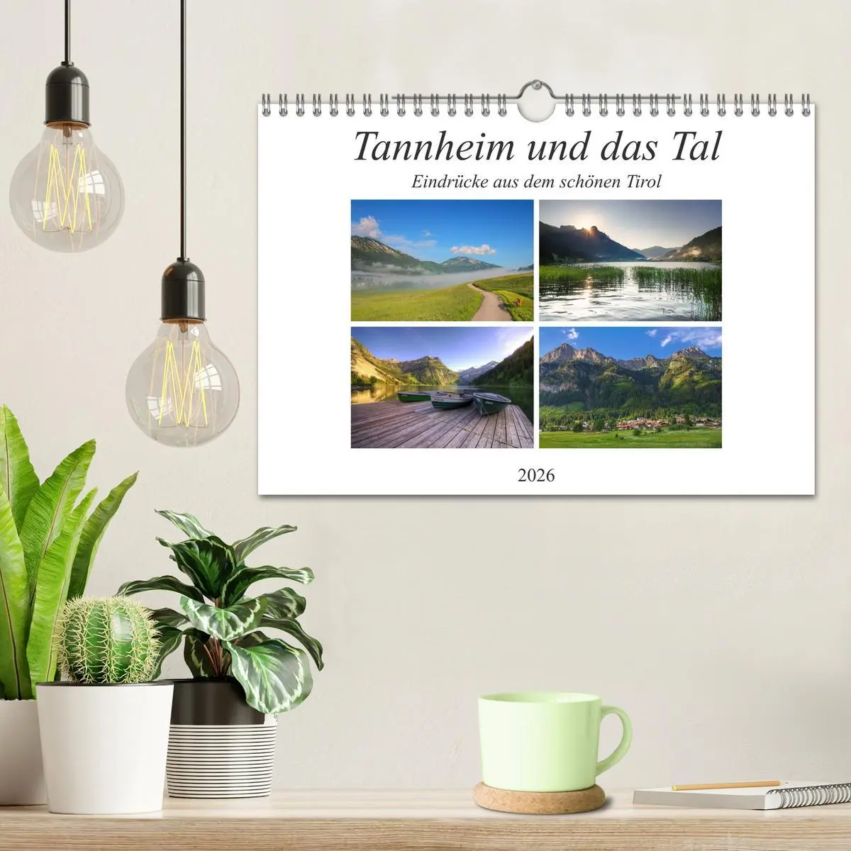 Bild: 9783457823439 | Tannheim und das Tal (Wandkalender 2026 DIN A4 quer), CALVENDO...