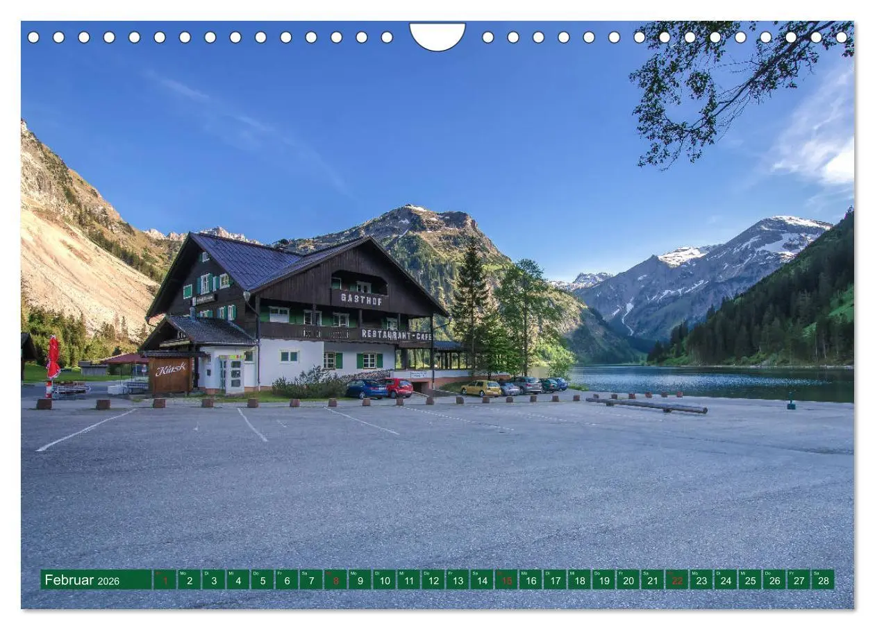 Bild: 9783457823439 | Tannheim und das Tal (Wandkalender 2026 DIN A4 quer), CALVENDO...