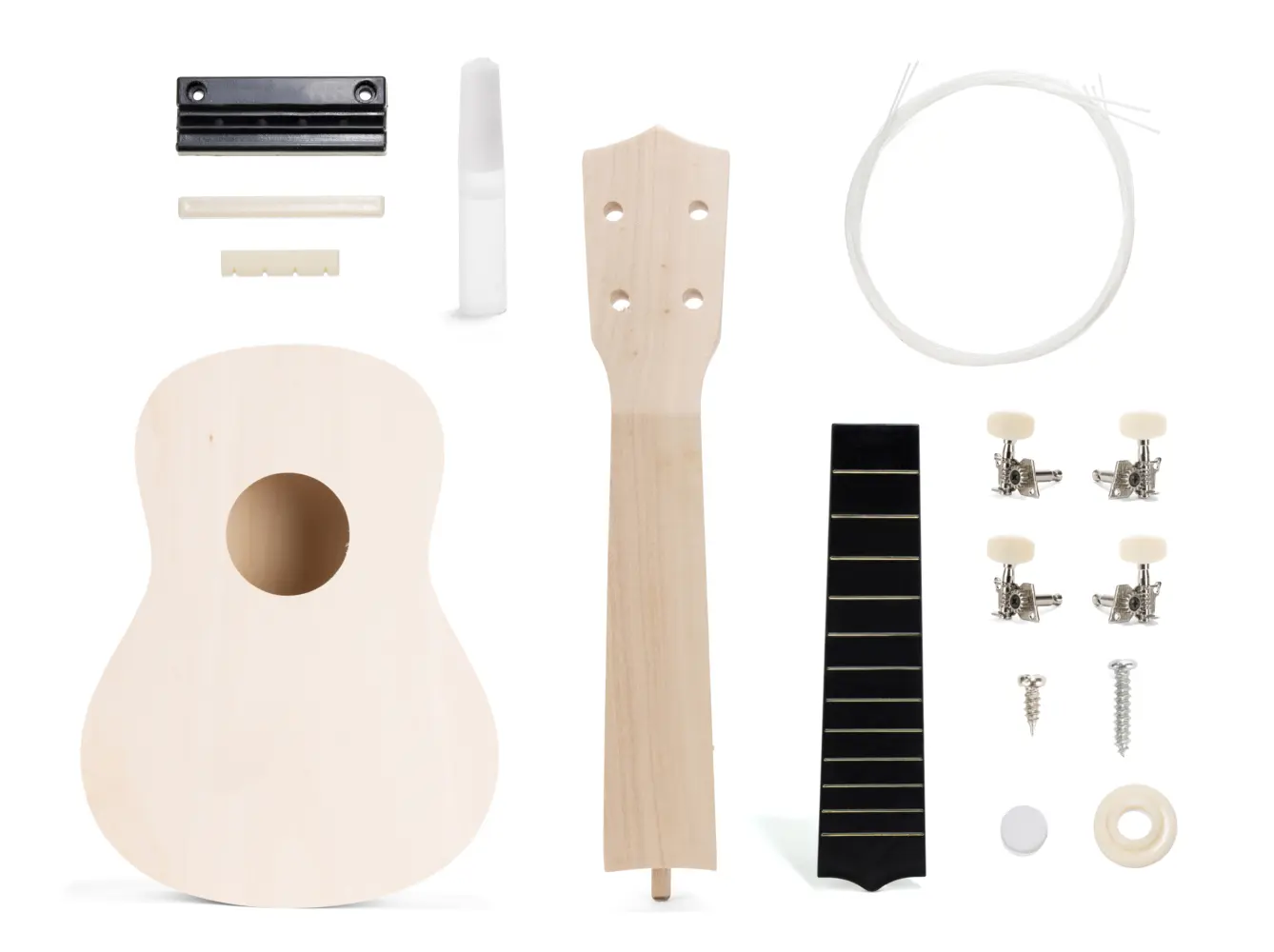 Bild: 612615093539 | Make Your Own Ukulele (Experimentierkasten) | Spiel | Kraft box | 2021