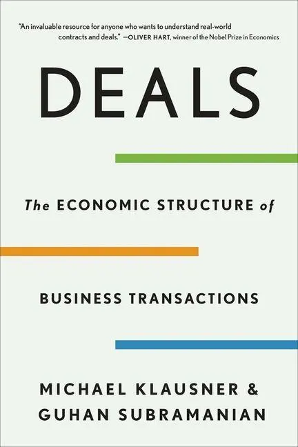 Cover: 9780674303539 | Deals | The Economic Structure of Business Transactions | Taschenbuch