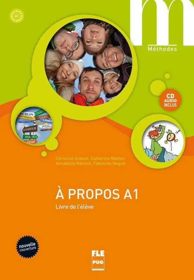 Cover: 9783190033539 | À propos A1 | Livre de lélève mit Audio-CD, À propos | Andant | Buch