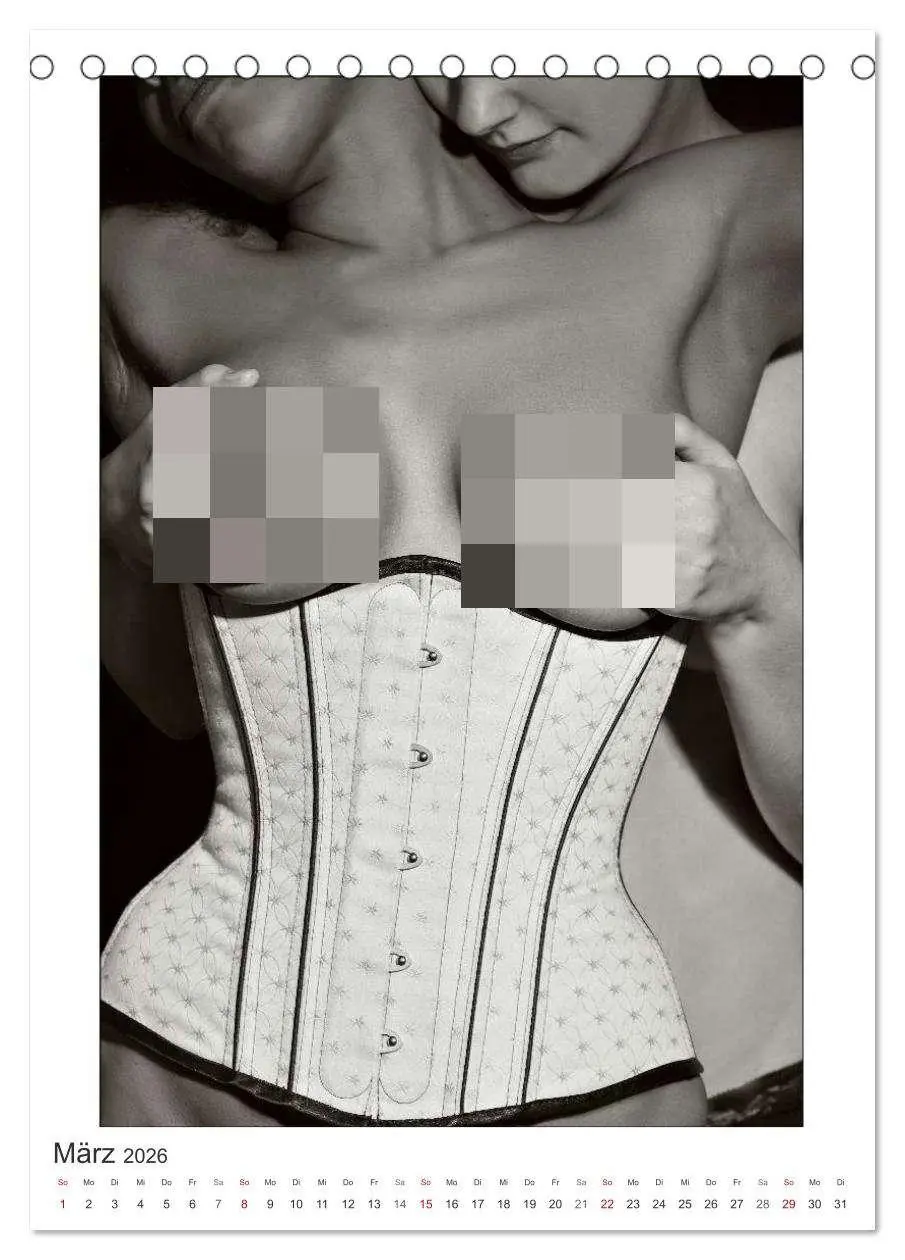 Bild: 9783516453539 | Korsetts Körperlinien "Waist Wards" 2026 (Tischkalender 2026 DIN A5...