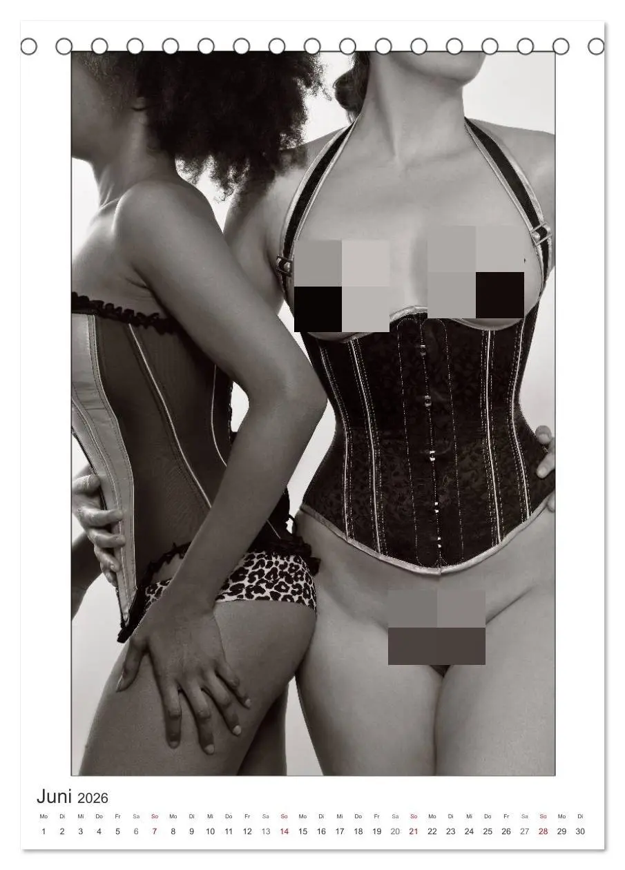 Bild: 9783516453539 | Korsetts Körperlinien "Waist Wards" 2026 (Tischkalender 2026 DIN A5...