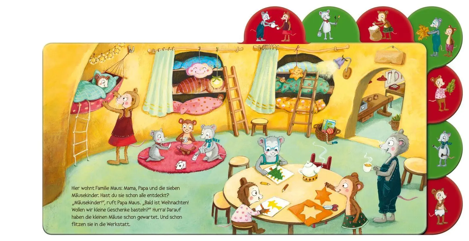Bild: 9783551173539 | Sieben kleine Weihnachtsmäuse | Julia Hofmann | Buch | 16 S. | Deutsch