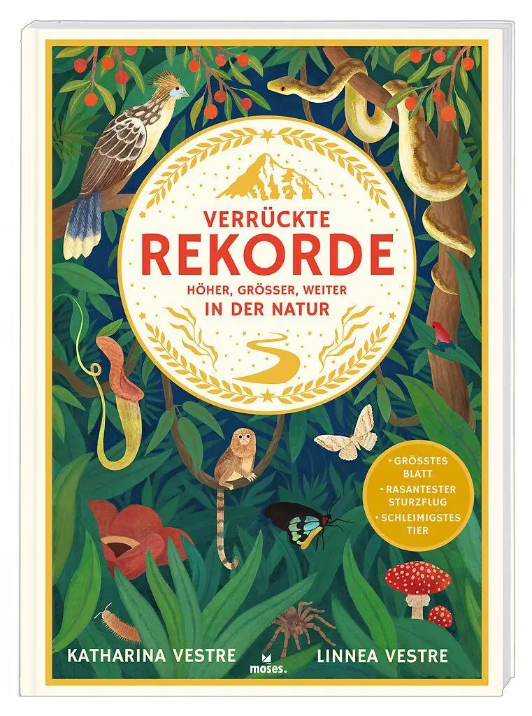 Cover: 9783964553539 | Verrückte Rekorde | Höher, Grösser, Weiter in der Natur | Vestre