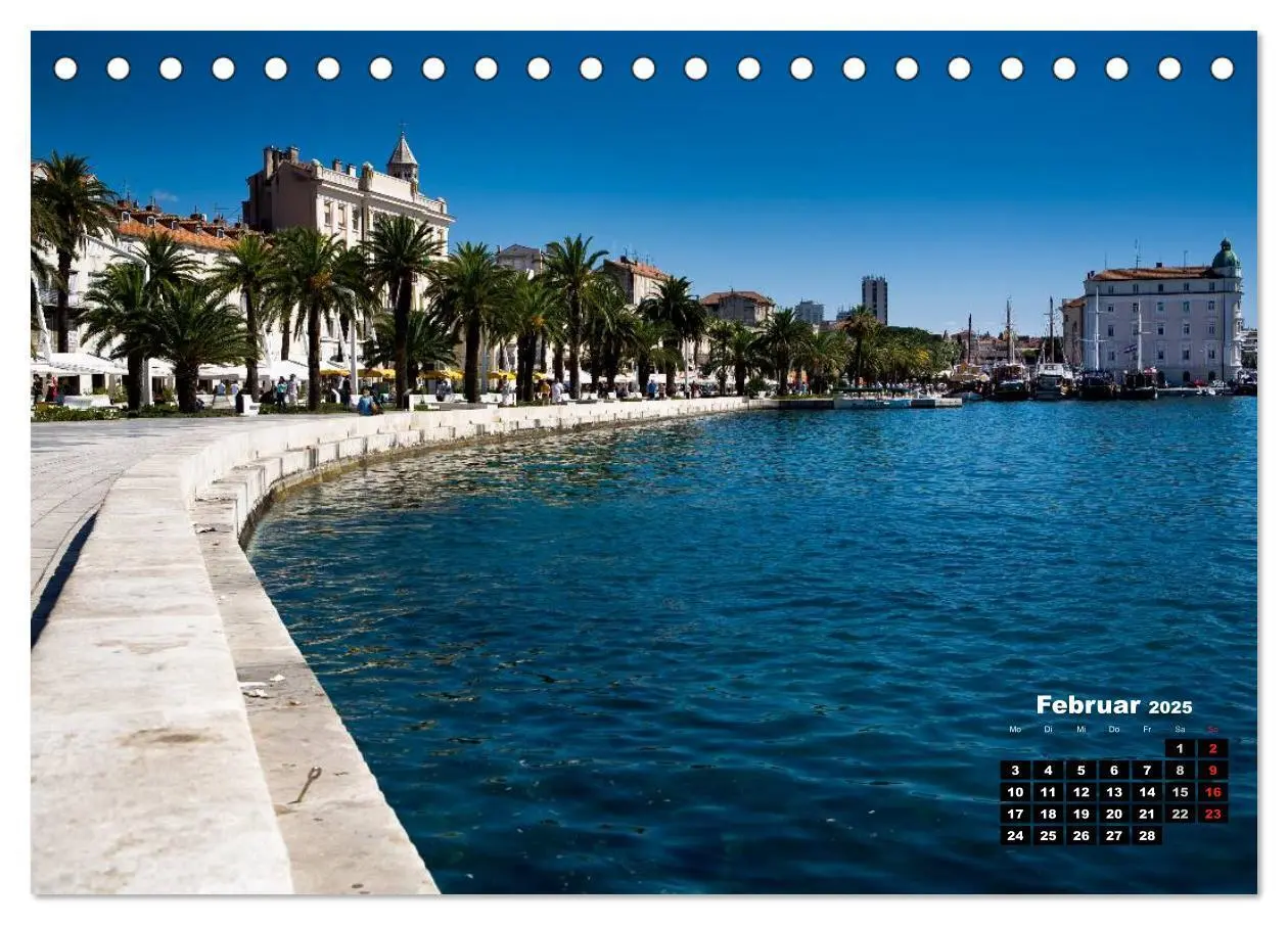 Bild: 9783435573639 | Kroatien - Split und die dalmatinische Küste (Tischkalender 2025...